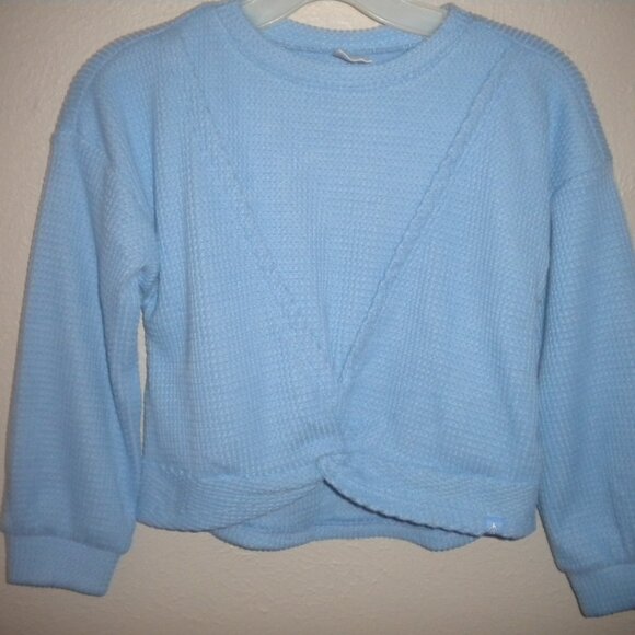 Gerry Girls Size XS 5/6 Bluebell Waffle Top & Bottom Active Set NWT - Picture 3 of 4